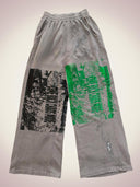 CHAOS MODE Track Pants -Ash