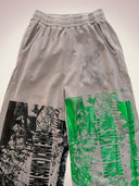 CHAOS MODE Track Pants -Ash