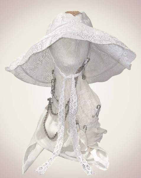 QUEEN HAT-WHITE