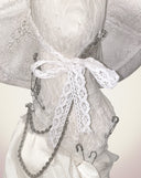 QUEEN HAT-WHITE