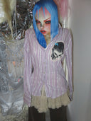 TEKITO-★Purple Line Shirts