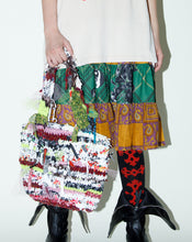 Load image into Gallery viewer, 【My Me】Old  saree× MyMe Skirt-soil
