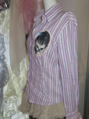 TEKITO-★Purple Line Shirts