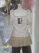 TEKITO-★ONIGIRI EAT Tops