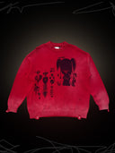 【TEKITO-★】IラヴYOU Over  Knit