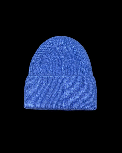 Bear Knit Hat-Blue