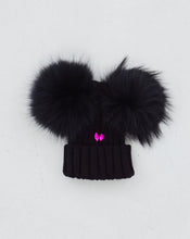 Load image into Gallery viewer, 魂の解放BEAR HAT-BLACK
