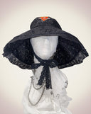 QUEEN HAT-BLACK