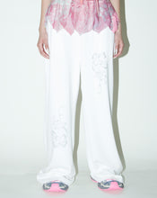 Load image into Gallery viewer, Flower loose Pants-White
