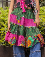 Load image into Gallery viewer, 【My Me】Old  Saree× MyMe Skirt-Tree
