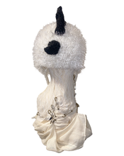 画像をギャラリービューアに読み込む, ラヴ怒りKnit Hat -White
