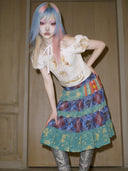 【My Me】Old  saree× MyMe Skirt-fruit