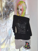 TEKITO-★Baby shoulder Tops