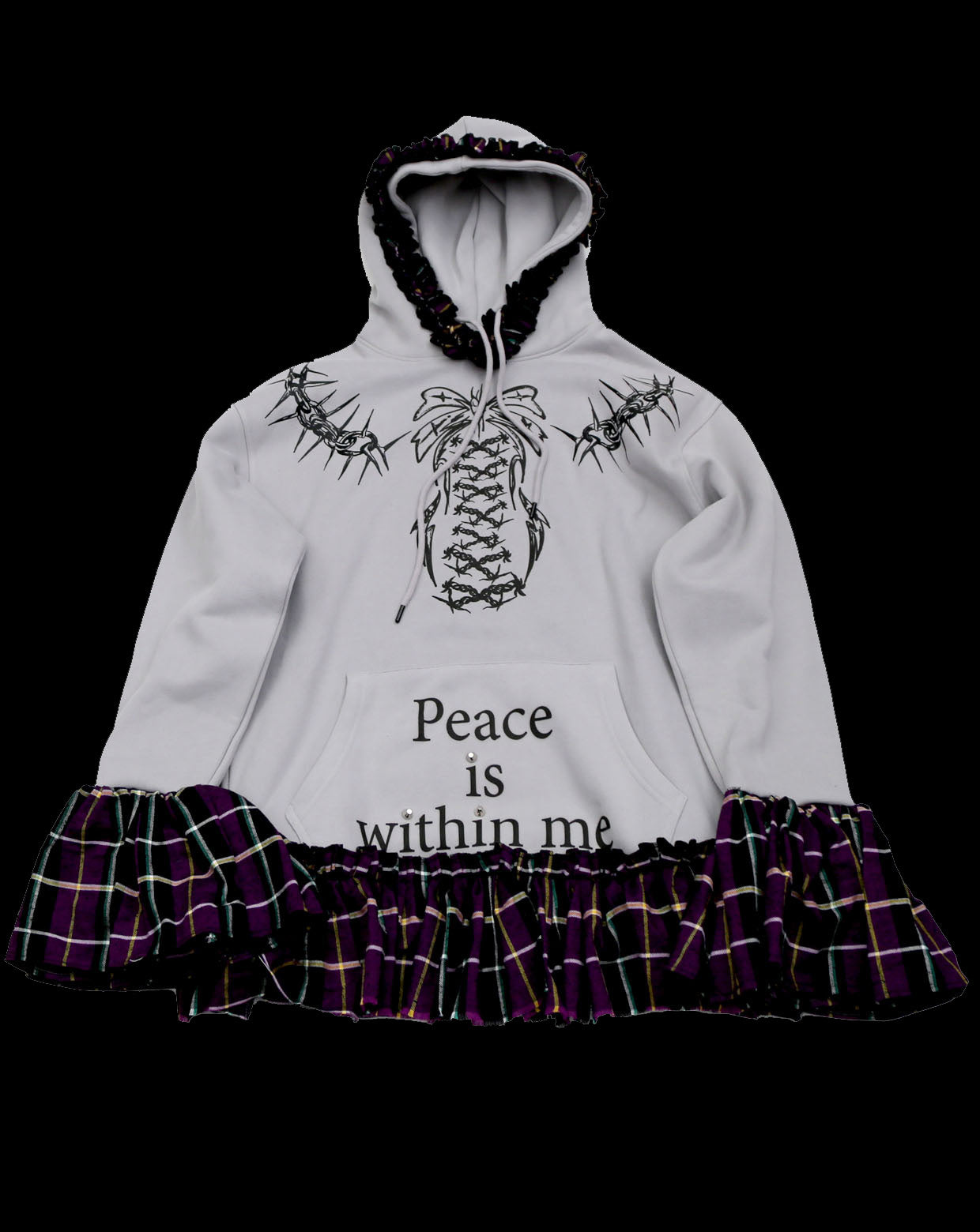 Peace in my mind Dress-Gray