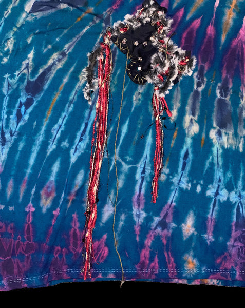 【MyMe】Chikyu Minzoku Long Sleeve-Blue sea