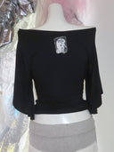 TEKITO-★Baby shoulder Tops