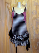 【MyMe】Marine frill dress