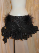 【MyMe】Black magic bird mini skirt