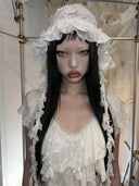 Flower Bonnet hat