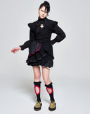 QUEEN Blouse-Black