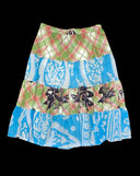 【My Me】Old  saree× MyMe Skirt-Mornning