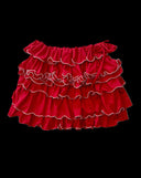 FRILL SKIRT-FIRE