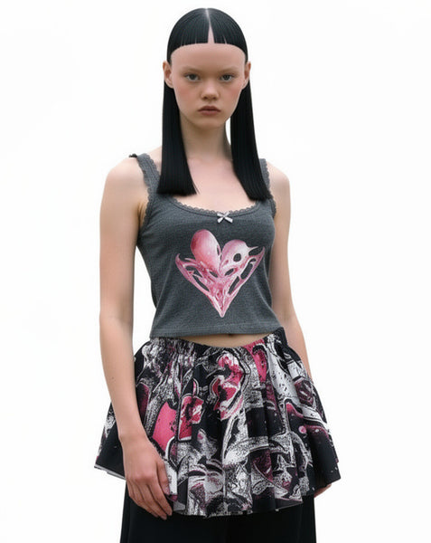 反抗期Camisole Gray