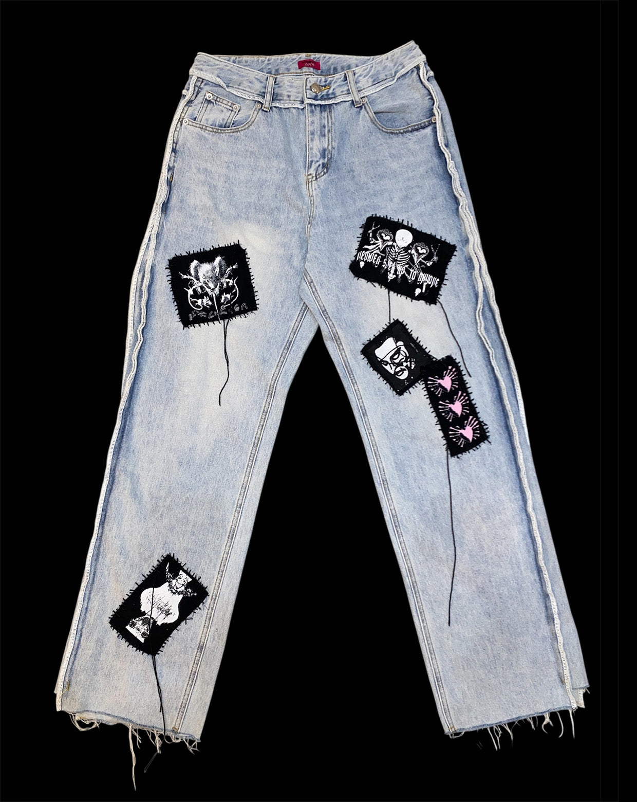 ソラ飛ぶドブネズミDenim Pants