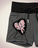 反抗期Short Pants-Black