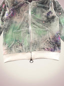 The dream lies within you velours hoodie-mint