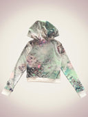 The dream lies within you velours hoodie-mint