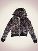 The dream lies within you velours hoodie-gothic