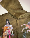 未確認生物Hoodie-Rust