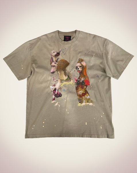DIVE T-shirts -Sand