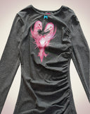 反抗期 Tops Dark Gray