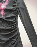 反抗期 Tops Dark Gray