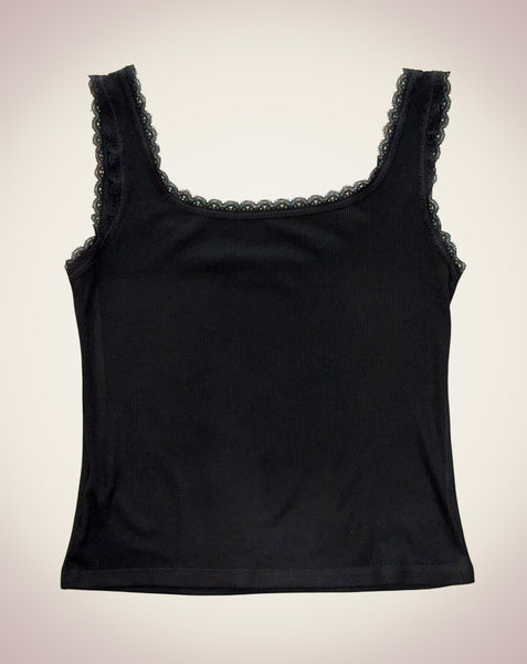 反抗期Camisole Black