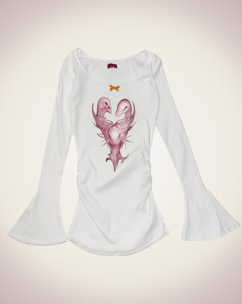 反抗期 Tops White