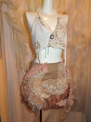 【My Me】Nudie Flower skirt