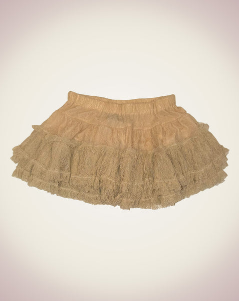 Baby Frill Skirt Beige