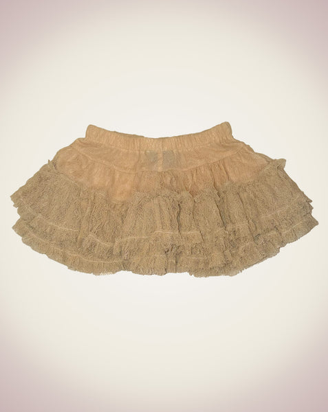 Baby Frill Skirt Beige