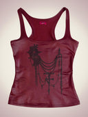 102% Mind chain top-Dark cherry