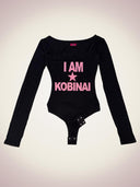 I AM KOBINAI Body suit -pink