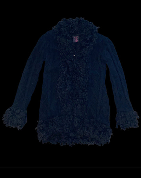 B3B3 Knit Gown -Dark Angel