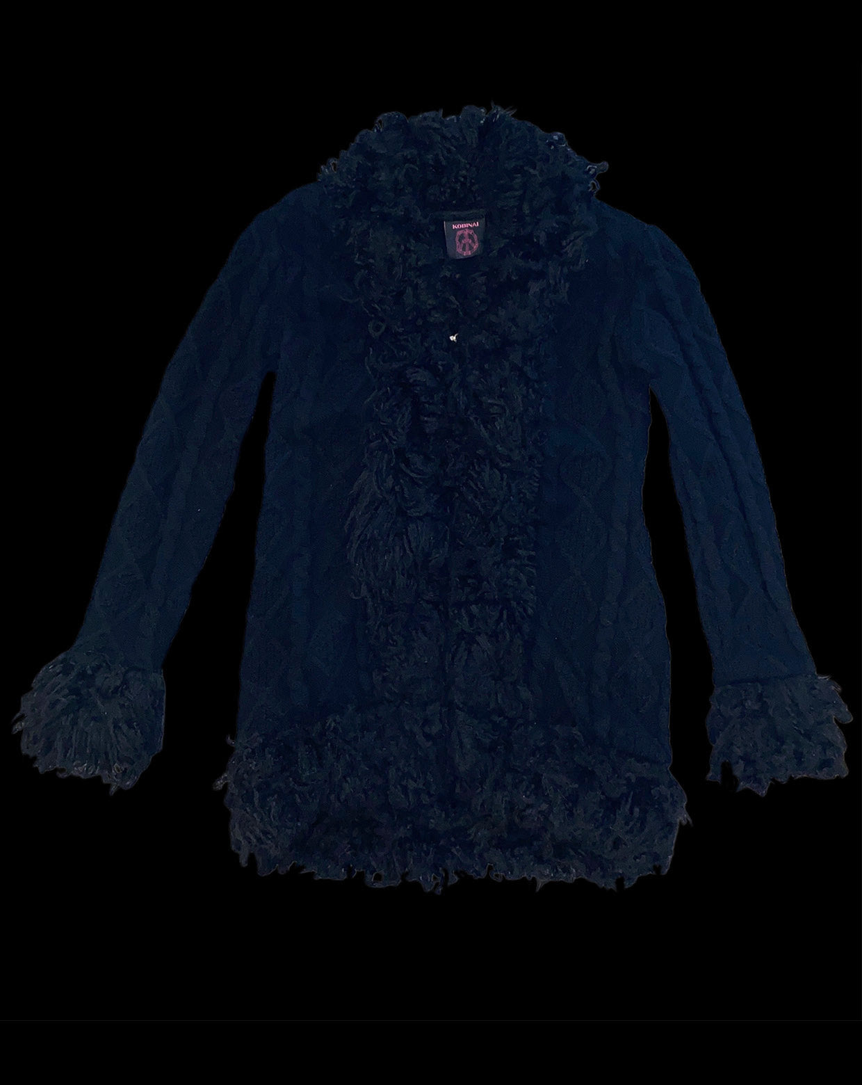 B3B3 Knit Gown -Dark Angel