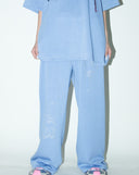 Flower loose Pants-lavender