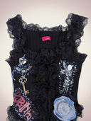 Glitzy Hero Top