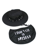 DON'T LIE HAT-BLACK