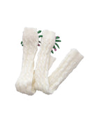FLOWER Arm warmer-WHITE*Last one