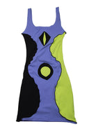 MINORITYIES DRESS-PURPLE